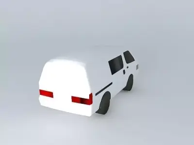 Toyota Hiace at Tokyo Free 3D model