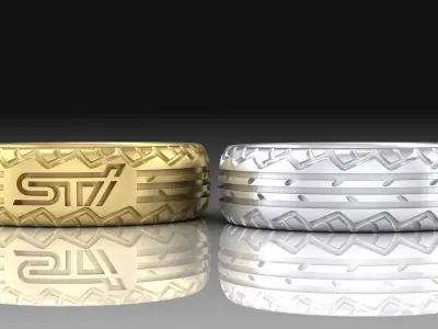 Ring Subaru 3D print model