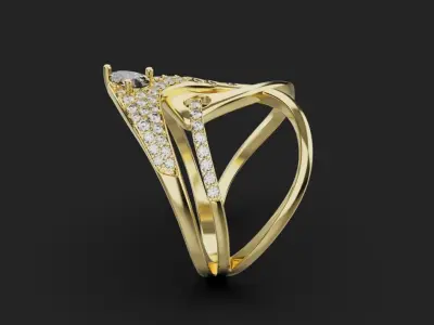 Ring 11318 3D print model