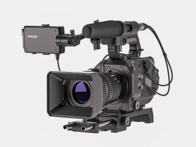 Sony Camera Modern 3D model