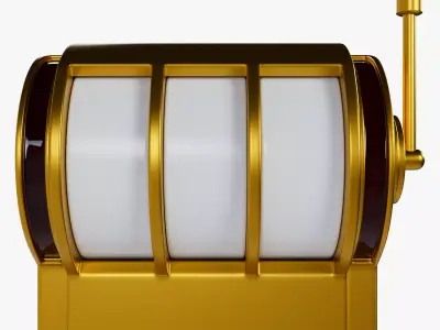 GOLD SLOT NEW 12 3D model