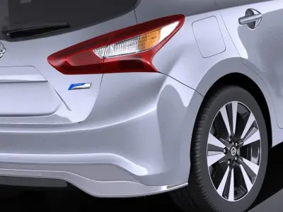 Nissan Pulsar 2016 VRAY 3D model