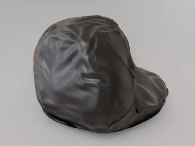 Bean Bag Chair Free low-poly 3D model
