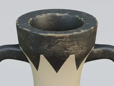 Vase41 greco-roman vase 3D model