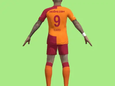 T-Pose Mauro Icardi Galatasaray 23-24 3D model