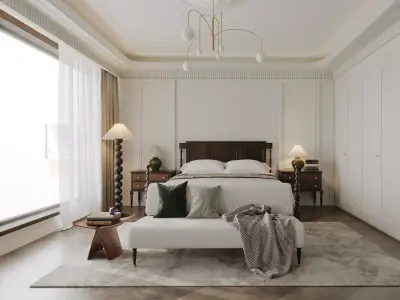  Bedroom interior 70 3D model