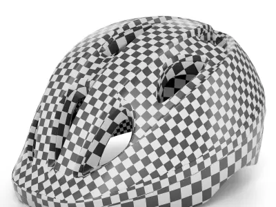 Bike sport helmet 3D model