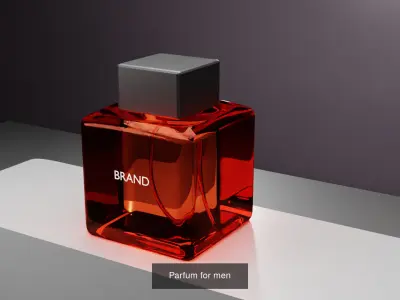 Luxury Perfume Bottle pak 3D Model Pack