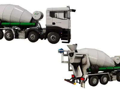 MAN TGS 32 440 Truck 3D model