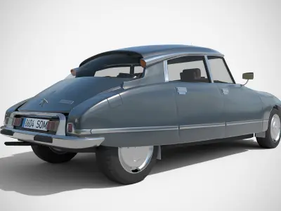 Citroen DS 23 - 1974 3D model