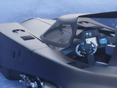 1989 Batmobile  3D model