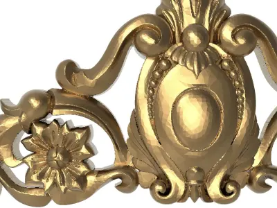  decorative pattern ready for 3D printing 3D model 10