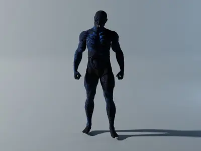 MONSTER Low-poly 3D model