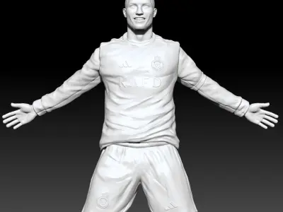 Cristiano Ronaldo Al NAsser 3D print model