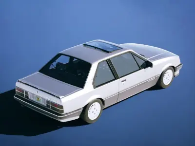 Chevrolet Monza Classic SE 500EF 1990 Low-poly 3D model
