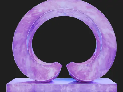 Sculture Stone 3D model