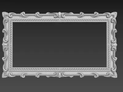 Classic Frame 3D model