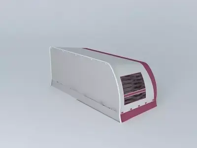 Caravan Awning for our Swift or any large Ethos type Caravan Free 3D model