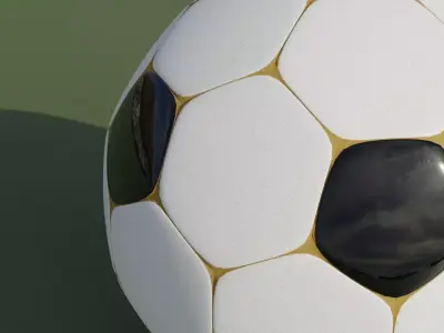 soccer ball Free 3D model 5
