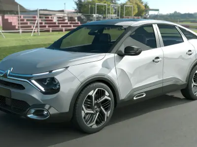 Hatchback Citroen C4 2024 3D model