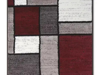 Contemporary Rug - Mid-Century Modern Area Carpet or Rug 3D model