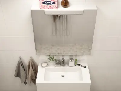 Bathroom 04 3D model