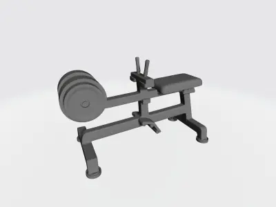 Gastrocnemius muscle trainer 3D print model