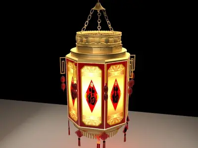 Chinese Lantern 3D model
