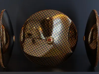 F1 Trophy - Australian GP Trophy Low-poly 3D model