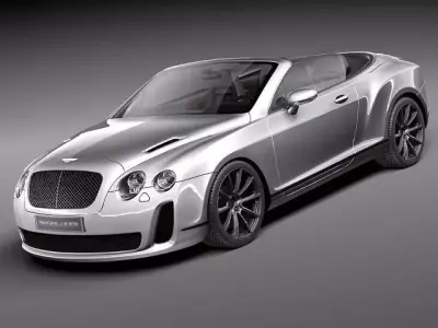 Bentley Continental Supersports Convertible 2011 3D Model 3D model