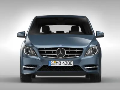 Mercedes Benz B Class 2012 3D model