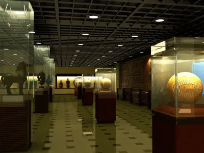 Football Museum 3D model