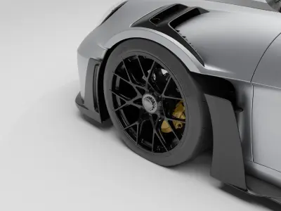 Porsche 911 GT3 RS 3D model