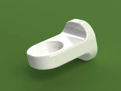 Wall Mounted candle holder 2 Free 3D print model