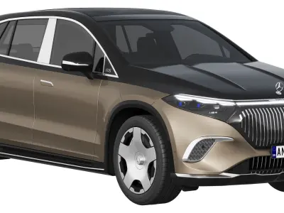 Mercedes-Benz EQS SUV Maybach 3D model