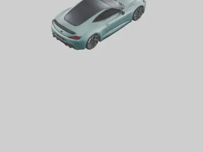 Limited Edition Sports Coupe model Low-poly 3D model
