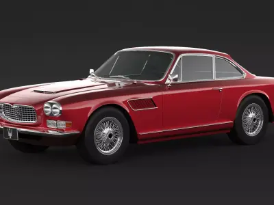 1965 Maserati Sebring 3500 GTI 3D model