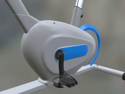 Gym Exersize Bike 3D model