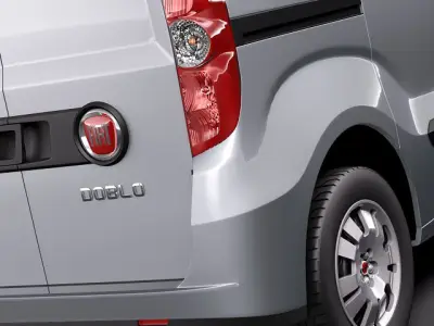 Fiat Doblo Cargo 2010 3D model