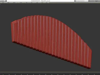 Headboard Premium 3d model Low-poly 3D model 3