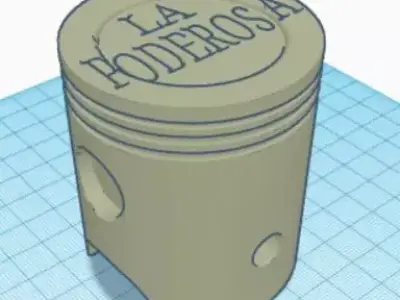 Piston Shift Knob La Poderosa 3D print model