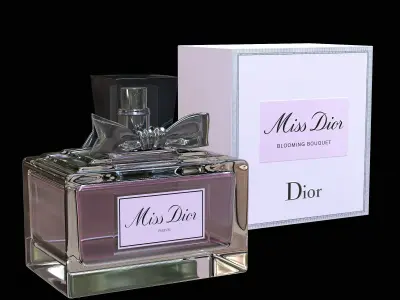 Miss Dior Eau de Parfum Low-poly 3D model