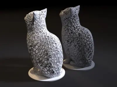 Cat decor 3D print model