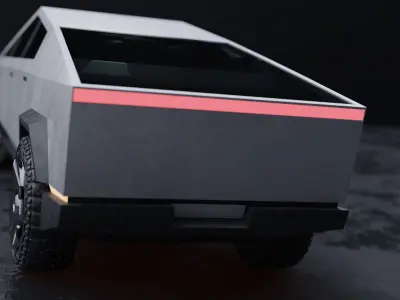 TESLA CYBERTRUCK 3D model 3D model