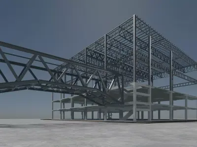 Building structure 2304 3D model