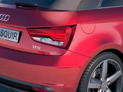 Audi A1 S-line 2017 3D model