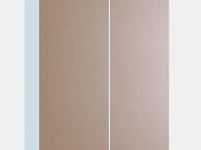 PAX 2 wardrobe frames 9 Low-poly 3D model