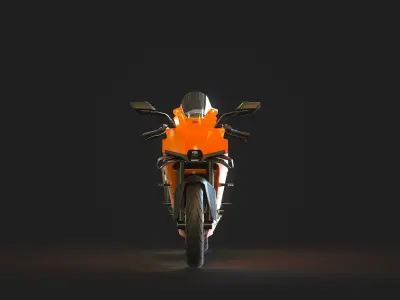 Base model  KTM 990RC 2026 3D model