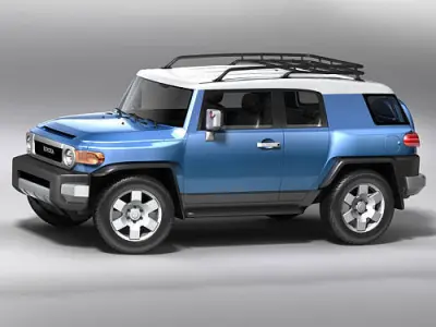 Toyota FJ-cruiser 2008 3D model