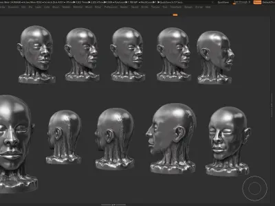 human modern sculpture 3d print model 63 3D print model